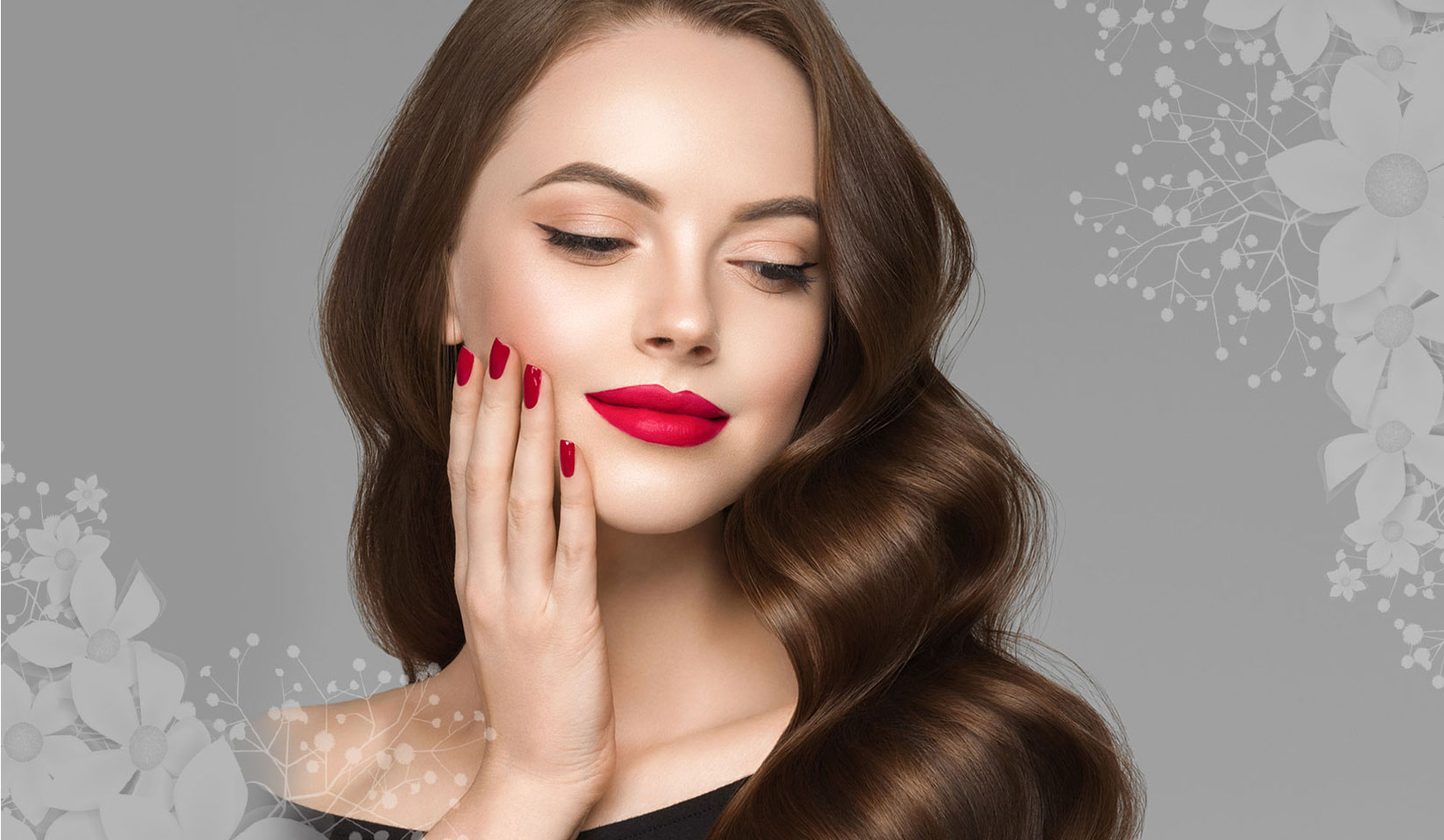 Elegant nail art design at Meridian Nail Bar Noda